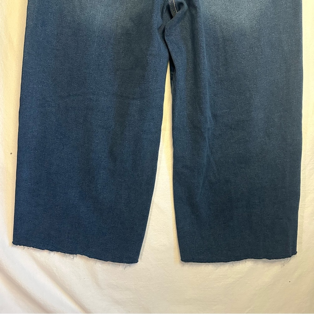 Good American Women's Palazzo Jeans Cropped Anthropology NWT NEW Plus Size 22W - Picture 9 of 16